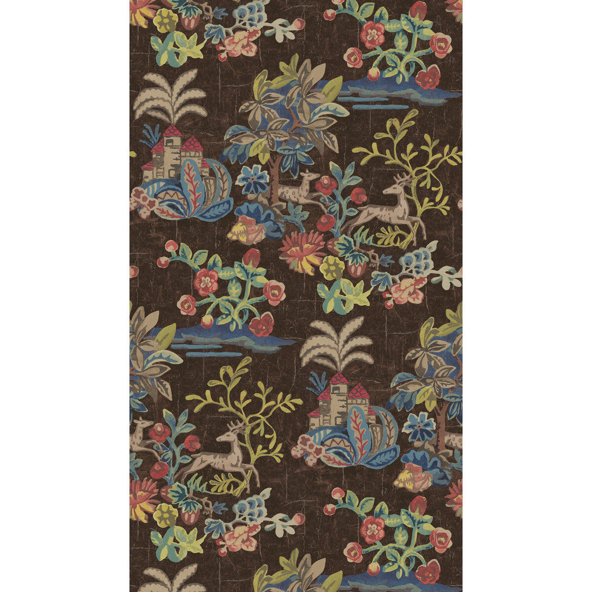 G P & J BAKER BW45138.2.0 KNIGHT'S TALE COCOA Wallpaper - Eade's Wallpaper