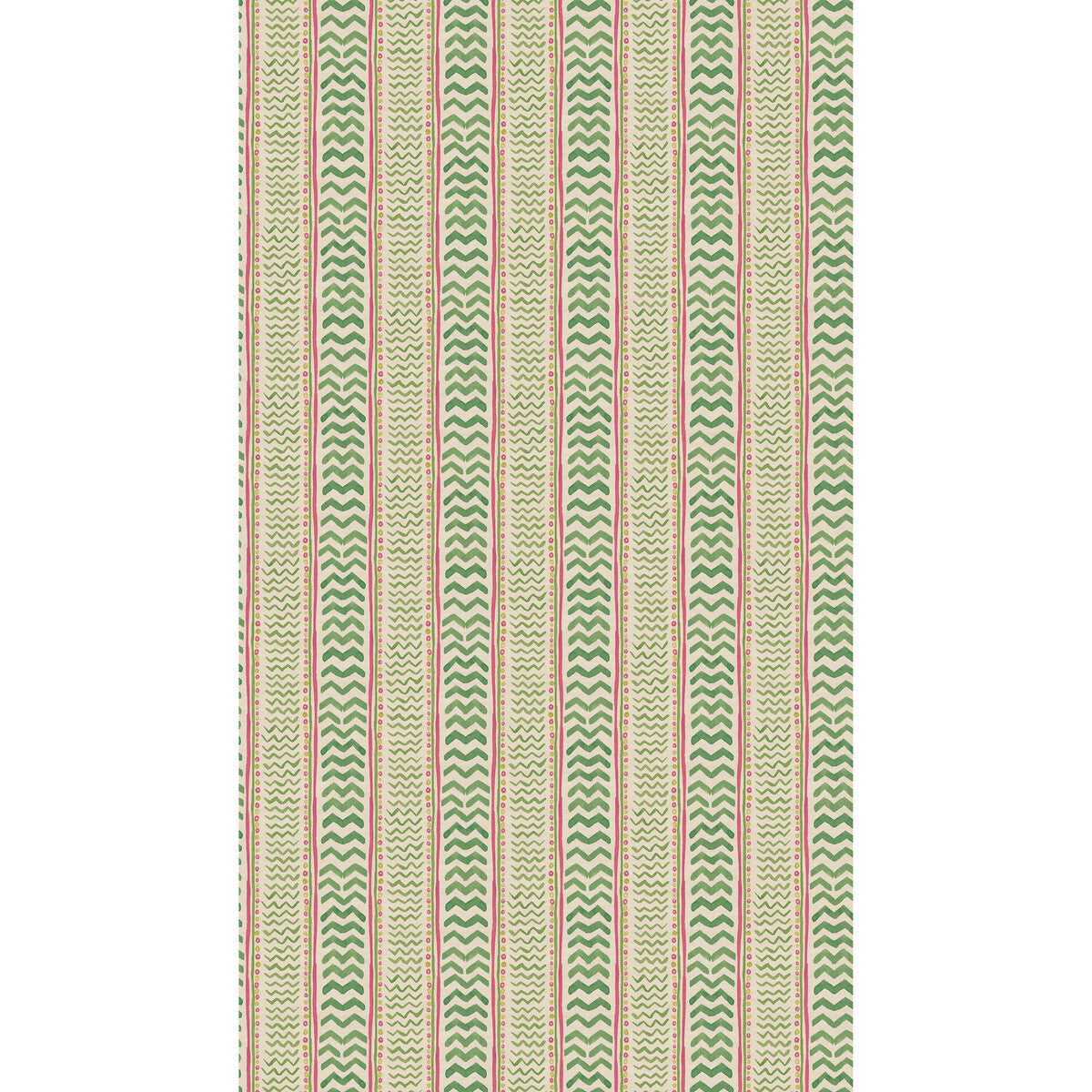 G P & J BAKER BW45140.3.0 WRIGGLE ROOM GREEN/PINK Wallpaper - Eade's Wallpaper