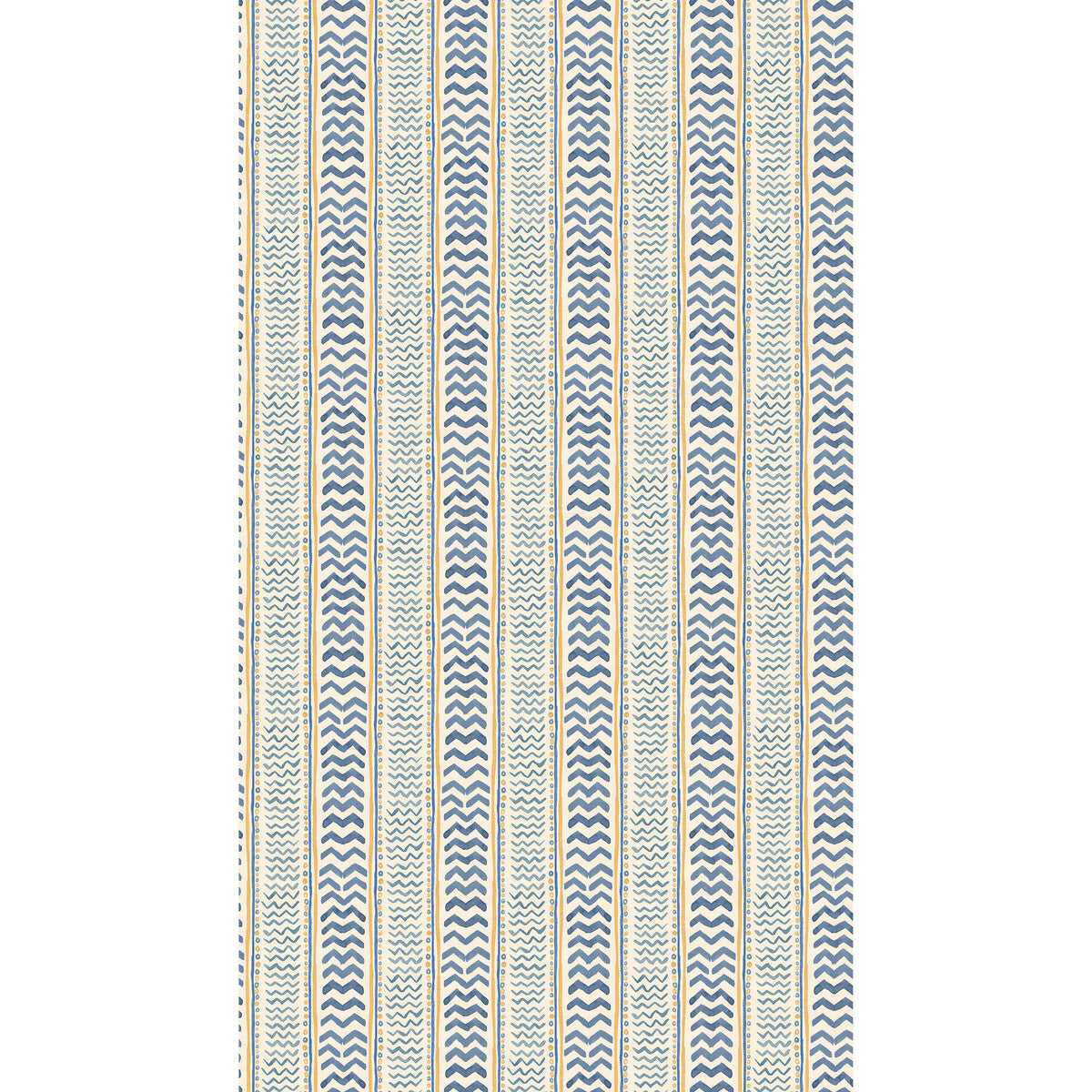 G P & J BAKER BW45140.4.0 WRIGGLE ROOM BLUE/YELLOW Wallpaper - Eade's Wallpaper