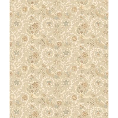 G P & J BAKER BW45149.5.0 ROYAL COURT PARCHMENT Fabric - ROYAL COURT WALLPAPERS
