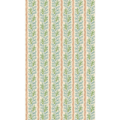 G P & J BAKER SYMINGTON BW45158.2.0 in TEAL/RED Wallpaper -