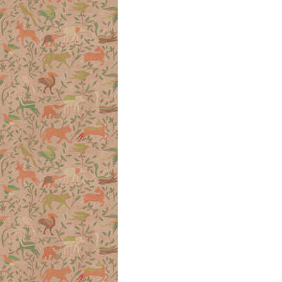 G P & J BAKER NOAH'S ARK BW45166.1.0 in PLASTER Wallpaper -