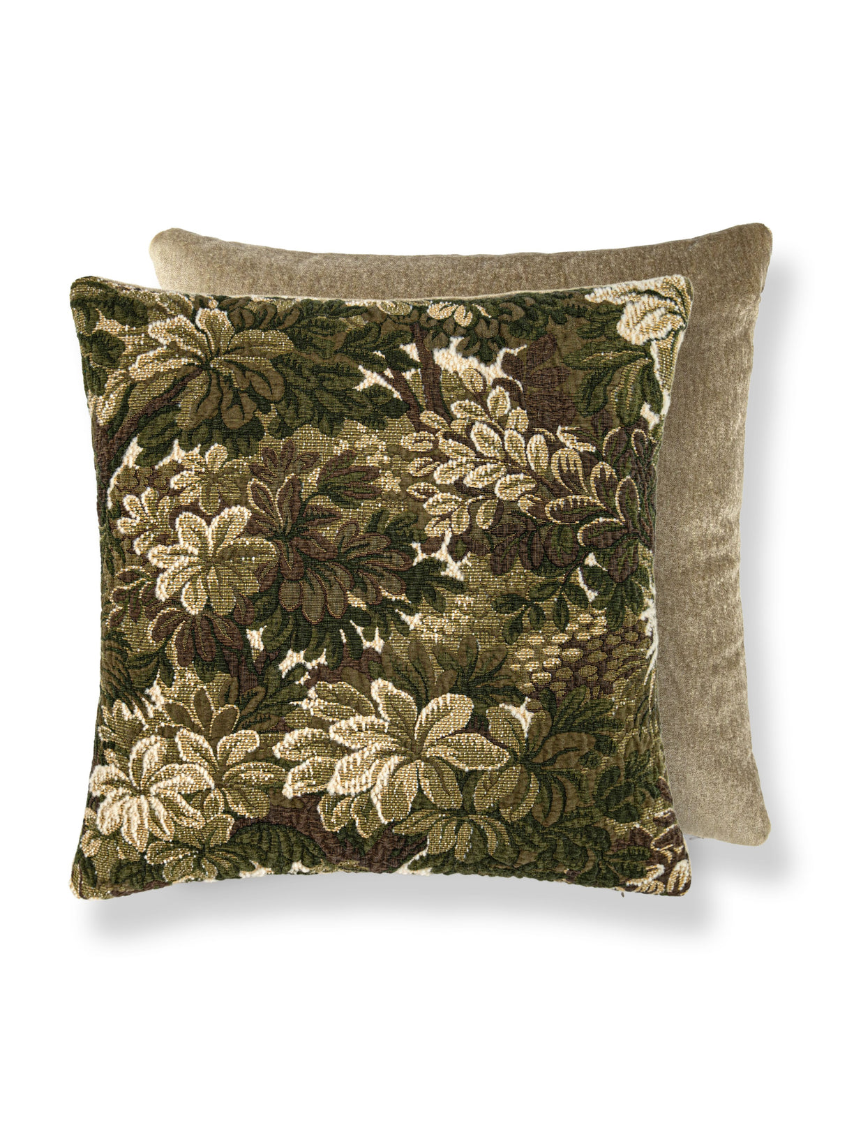 Scalamandre BZ 0036TDDK060C RIDGE EDGE / VELVET PILLOW - Pil