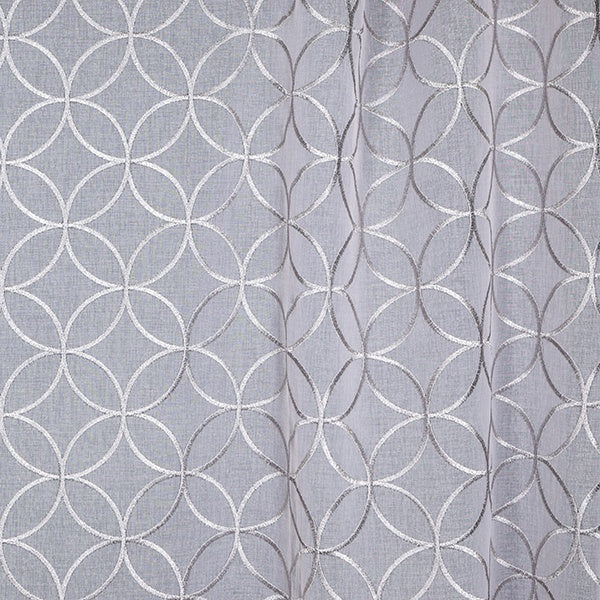 Mitchell MDS FF-1902-19 Contemporary Costa-Silver - Eade's Wallpaper