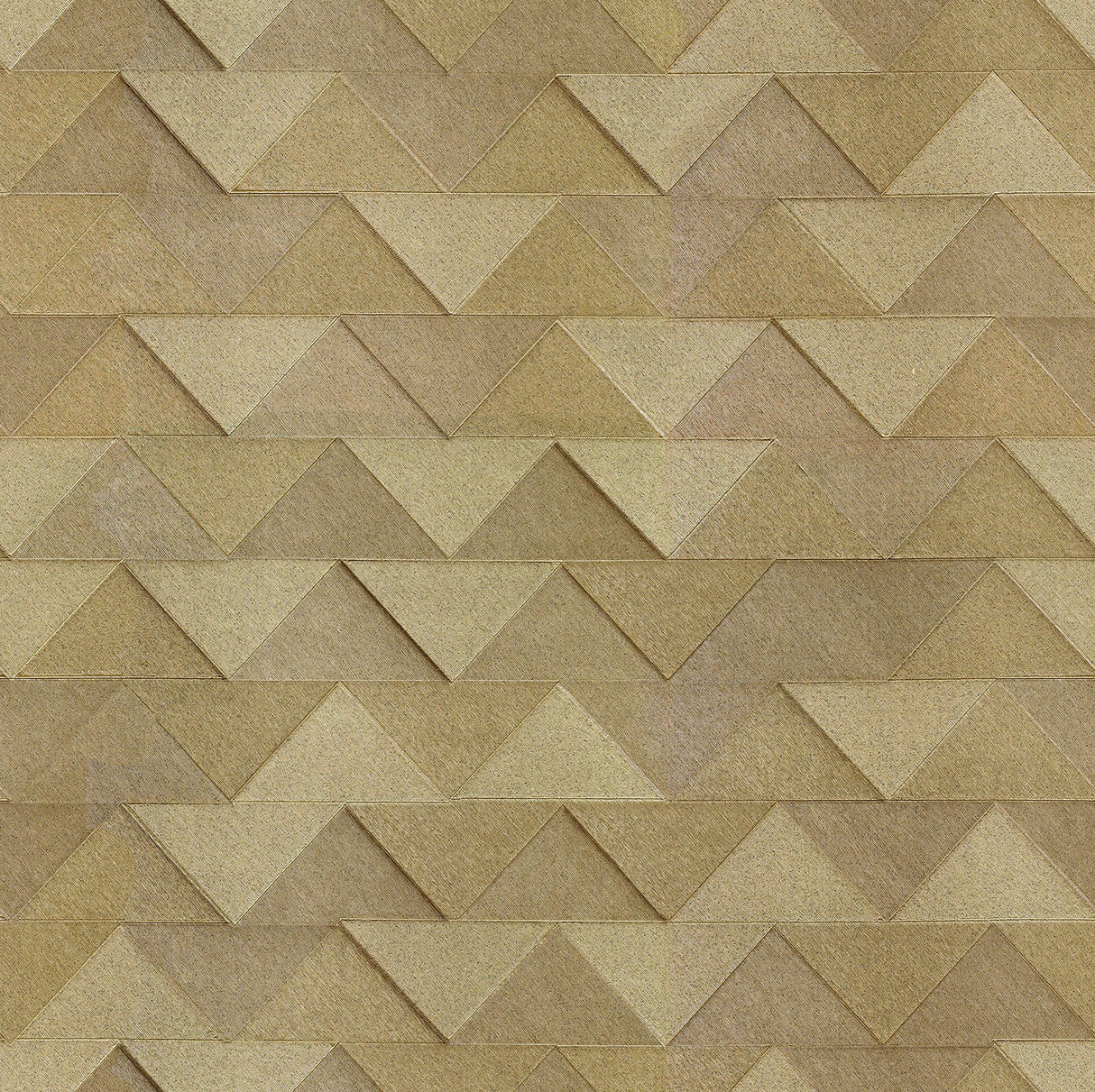 Fine Decor C88601 Matrix Gold Triangle Wallpaper