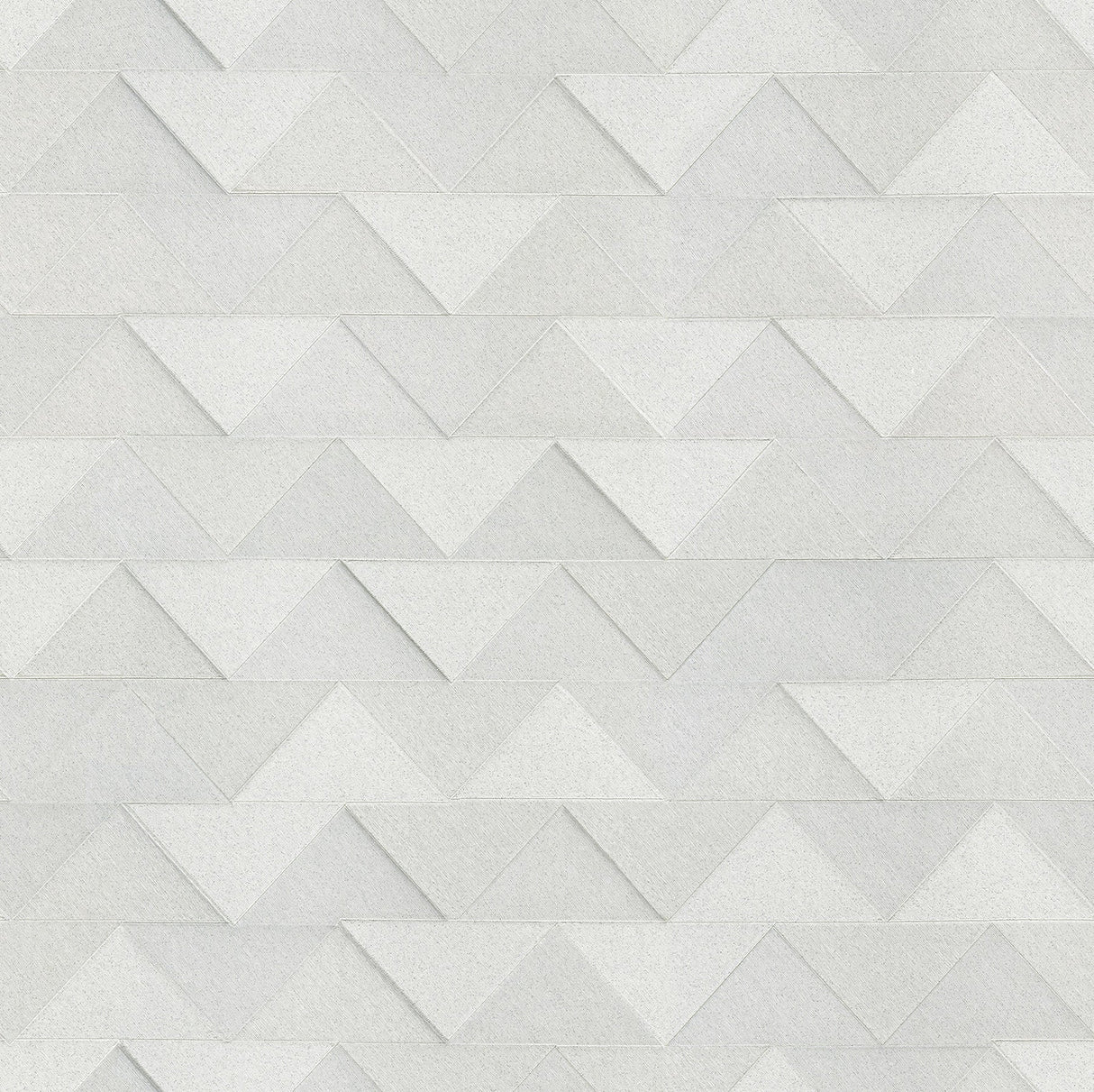 Fine Decor C88608 Matrix Silver Triangle Wallpaper