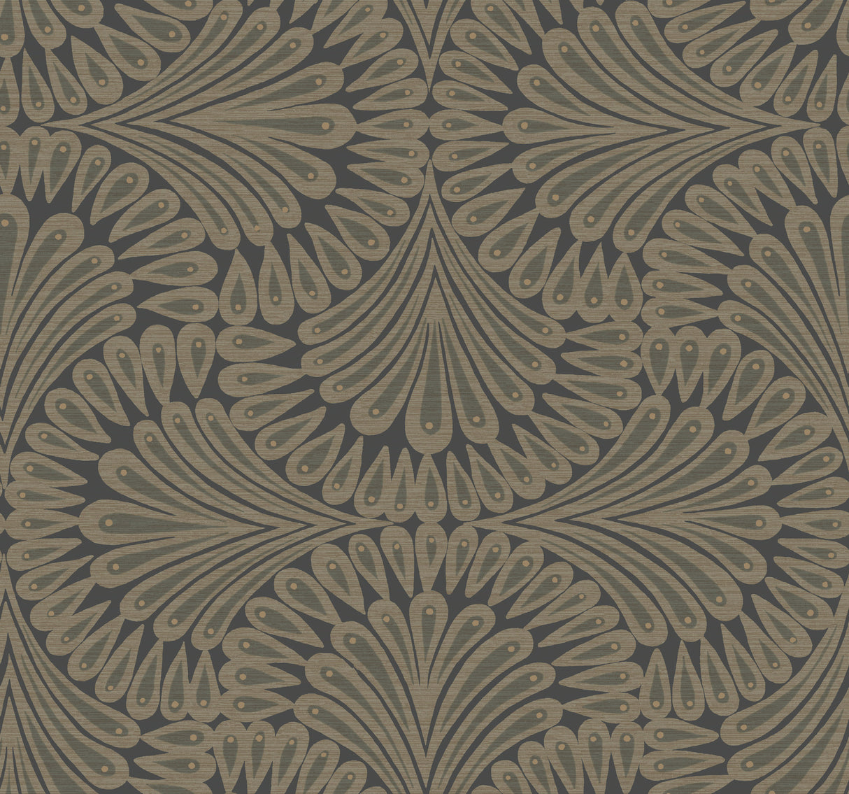 York CA1501 Cabaret Black Metallic Wallpaper