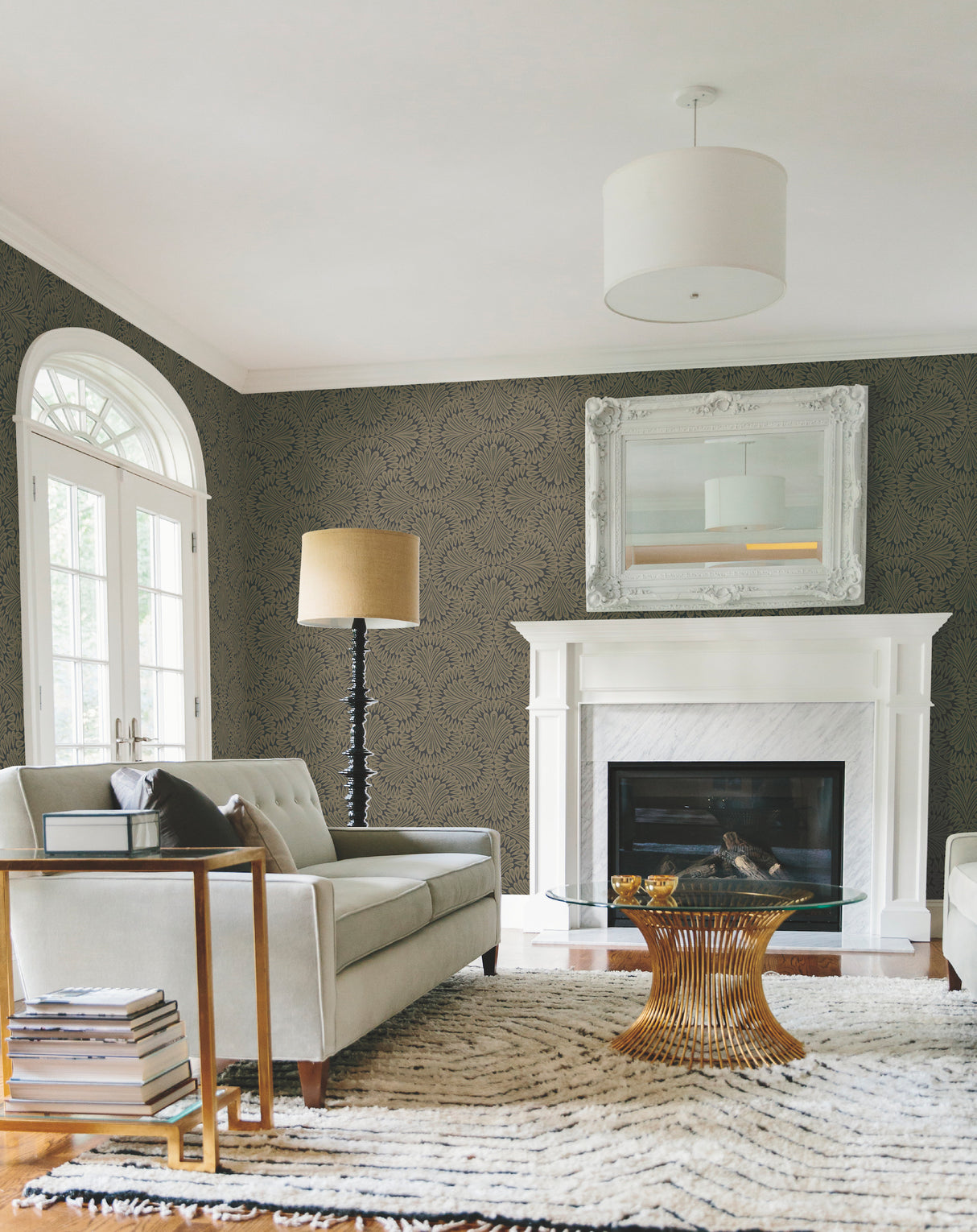 York CA1501 Cabaret Black Metallic Wallpaper