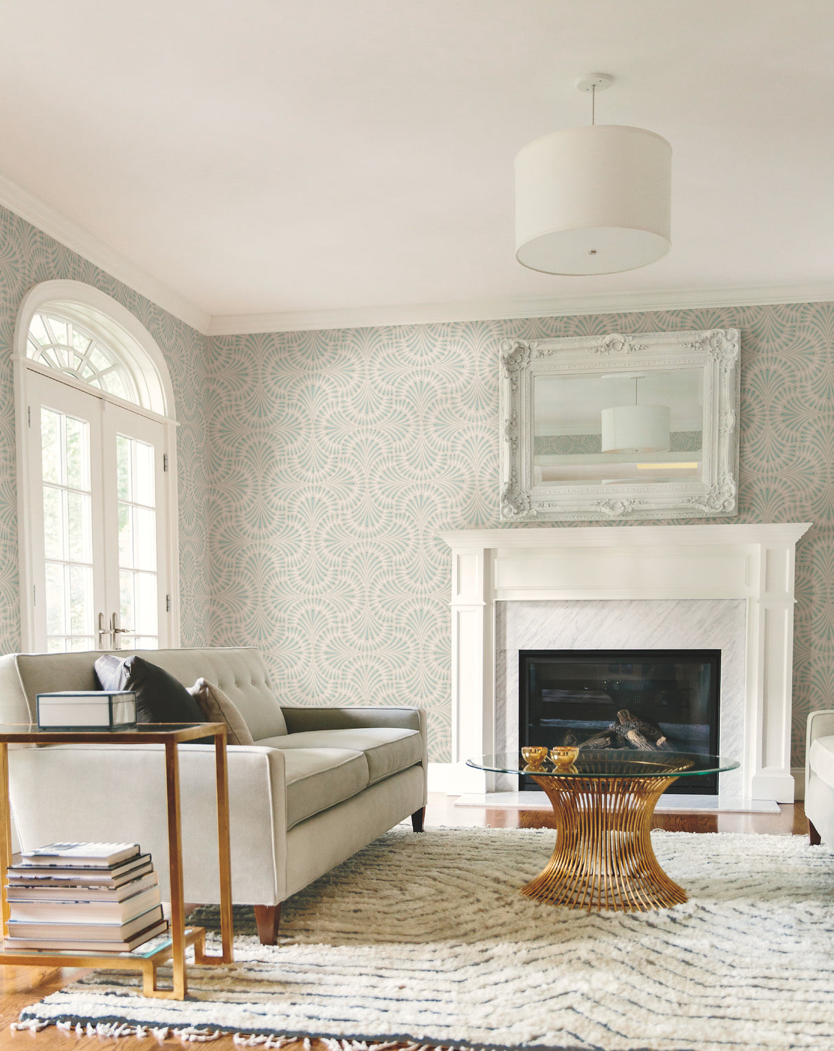 York CA1502 Cabaret Beige Metallic Wallpaper