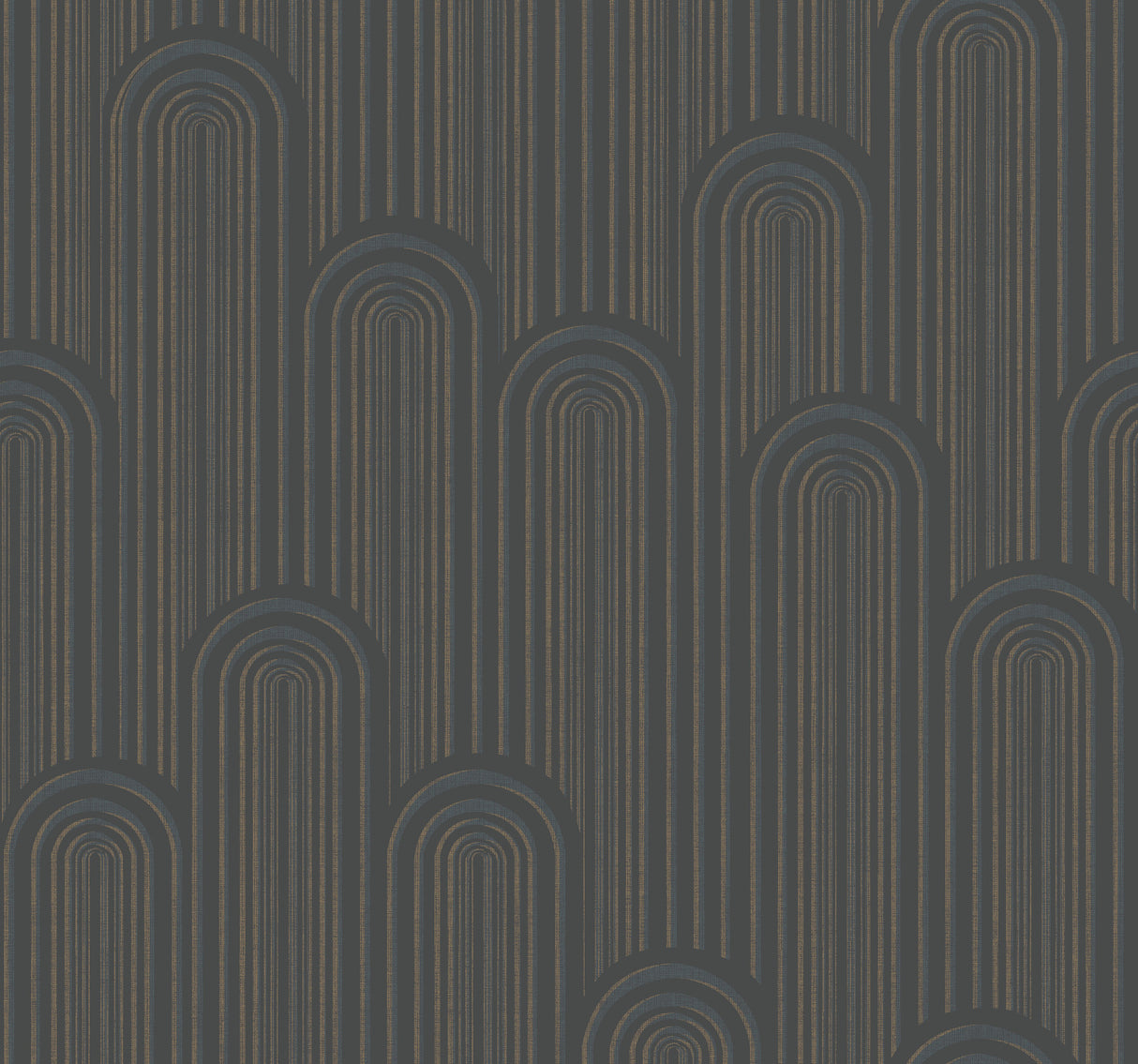York CA1540 Speakeasy Black Metallic Wallpaper