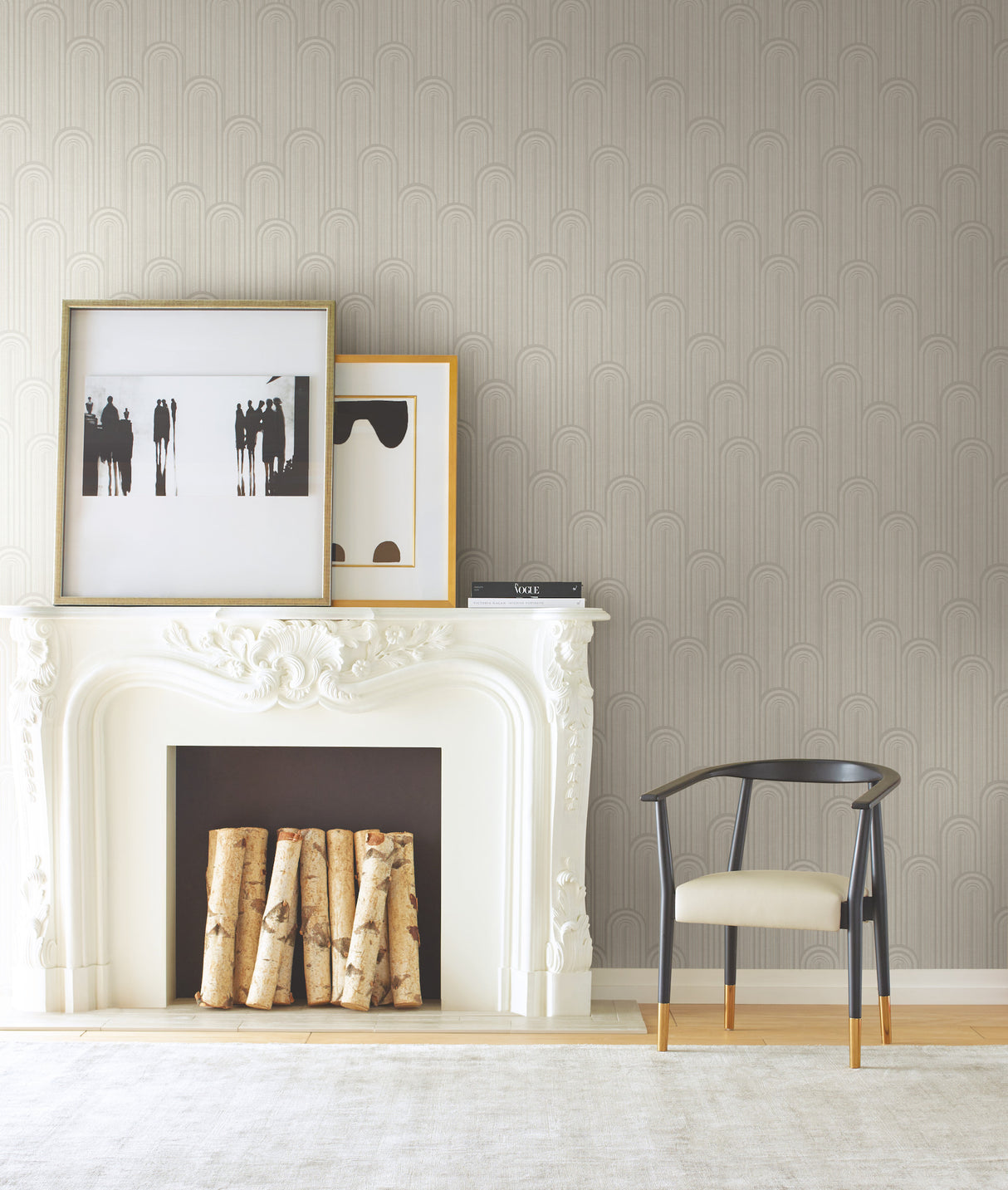 York CA1542 Speakeasy Beige Wallpaper