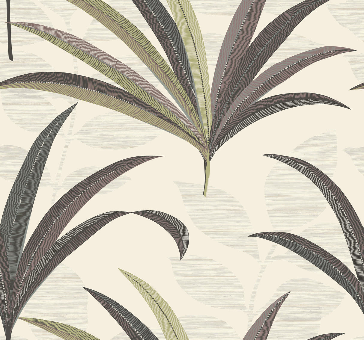 York CA1550 El Morocco Palm Beige Wallpaper