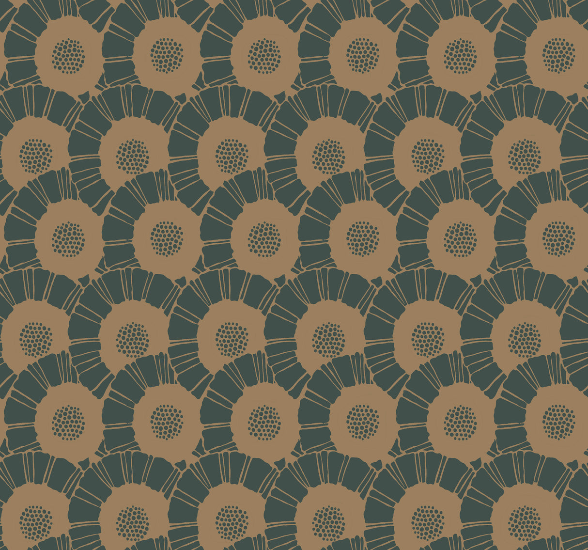 York CA1560 Coco Bloom Metallic Wallpaper