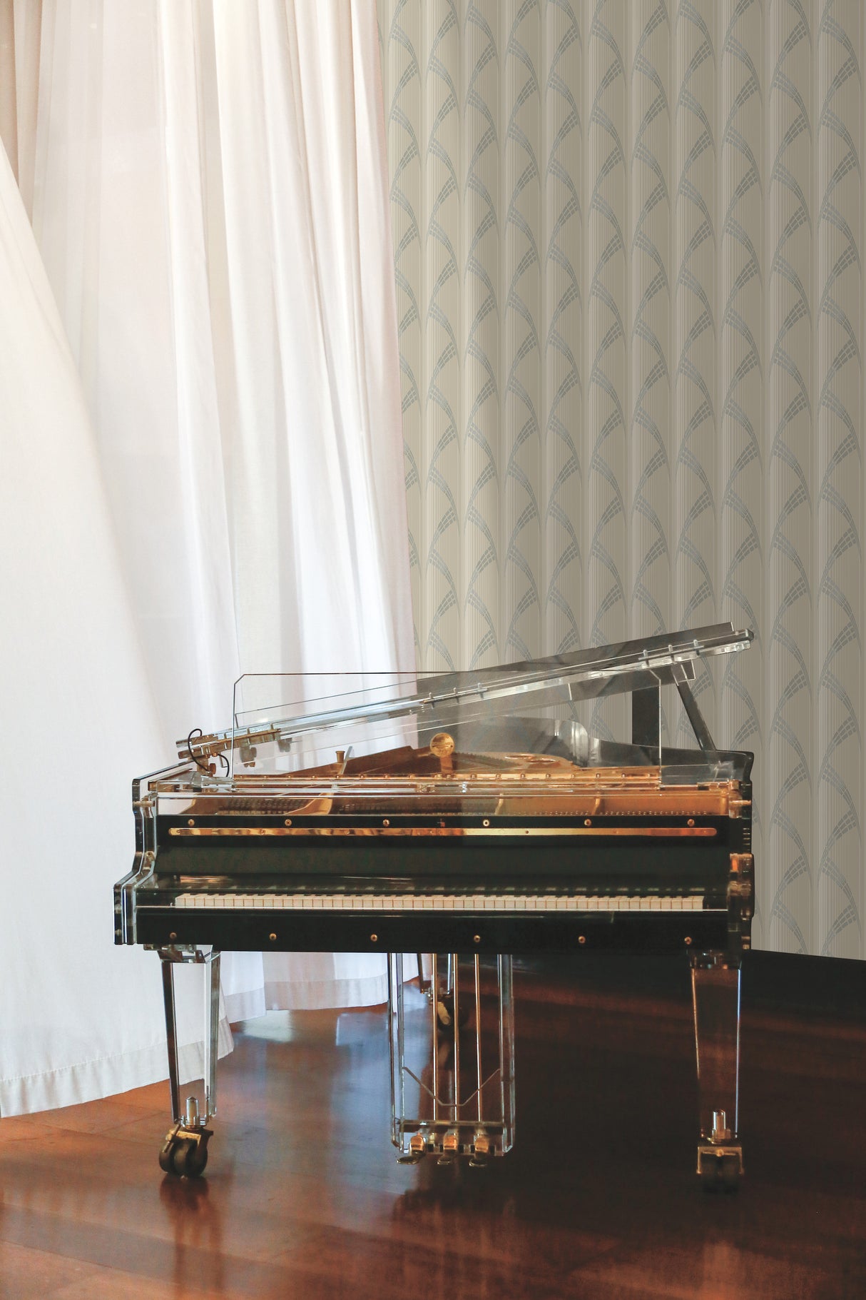 York CA1584 Metropolis Beige Wallpaper