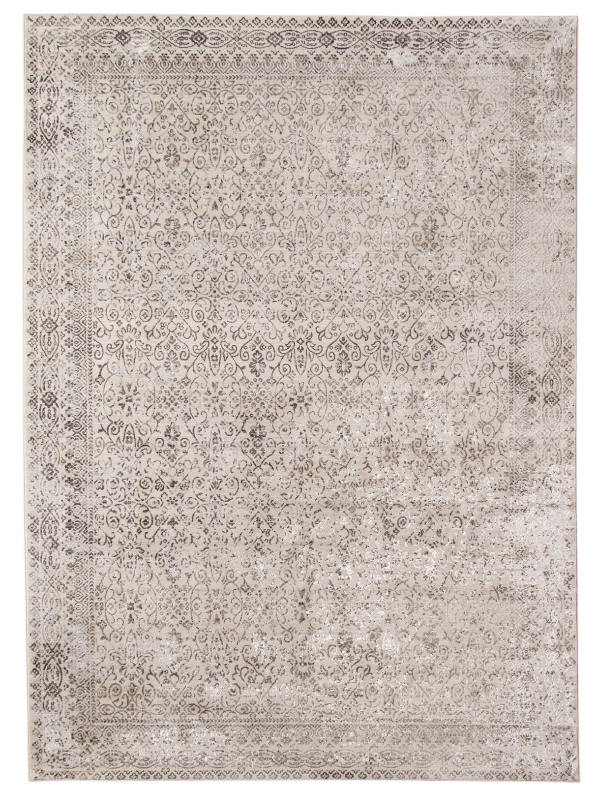 Amer Rugs CAM6231157 Cambridge Dove Gray 3'11" X 5'7" Area Rug