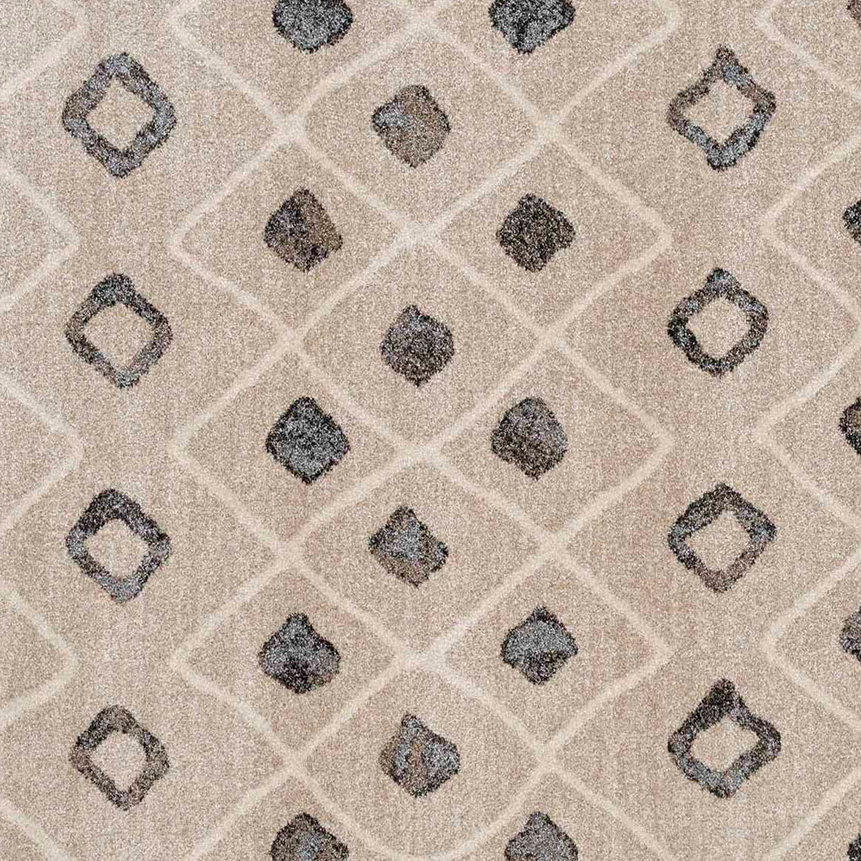 Amer Rugs CAR-12 Caribe Moroccan Inspired Runner Rug, 2'1" X 6'4" Area Rug