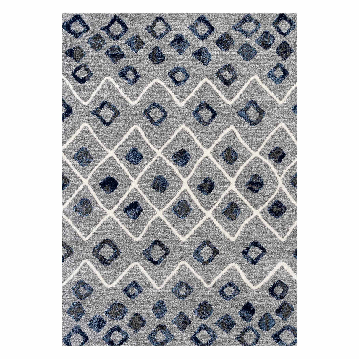 Amer Rugs CAR-14 Caribe Moroccan Inspired Runner Rug, 2'1" X 6'4" Area Rug
