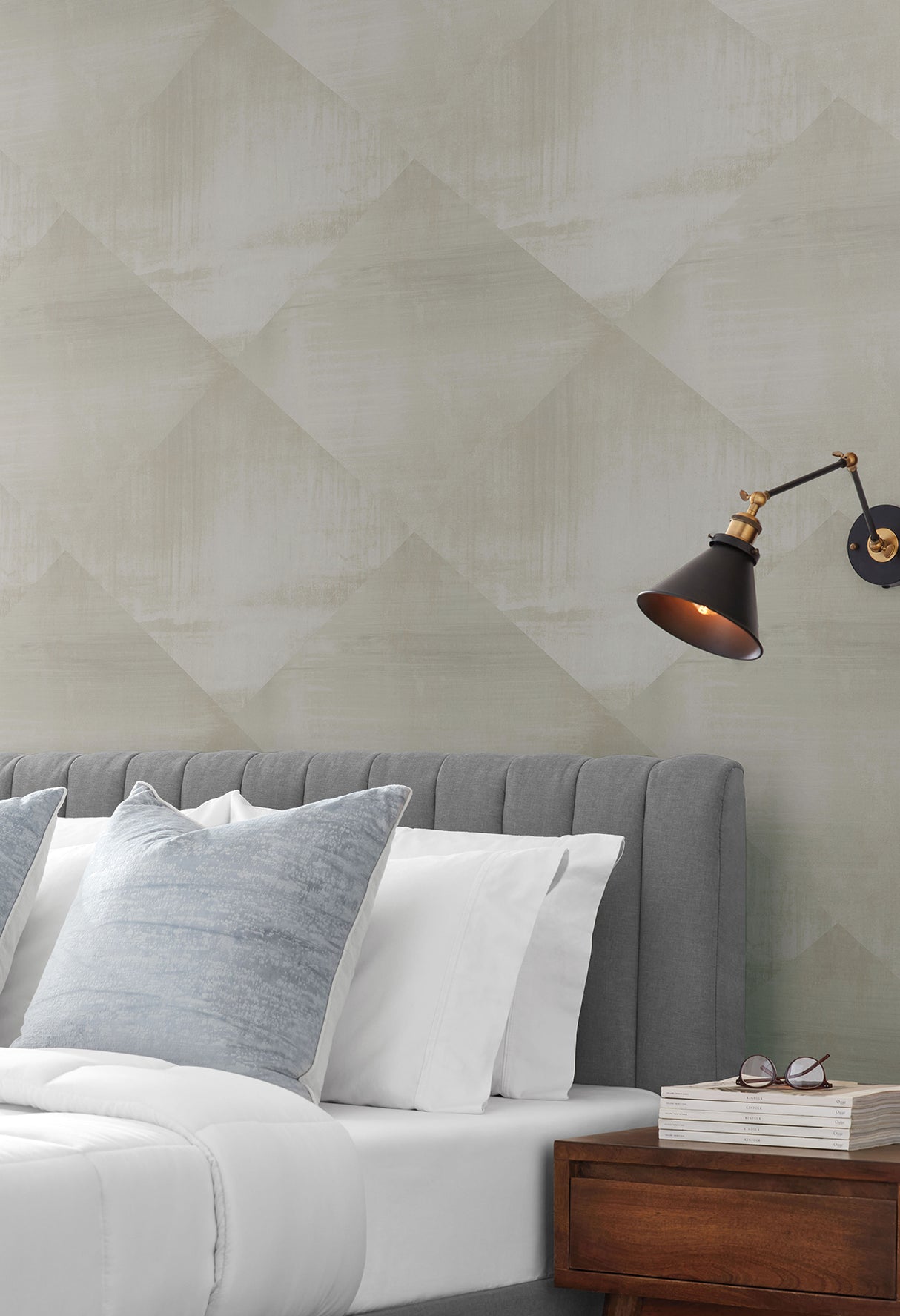 York CC1211 In Clay Charcoal Wallpaper