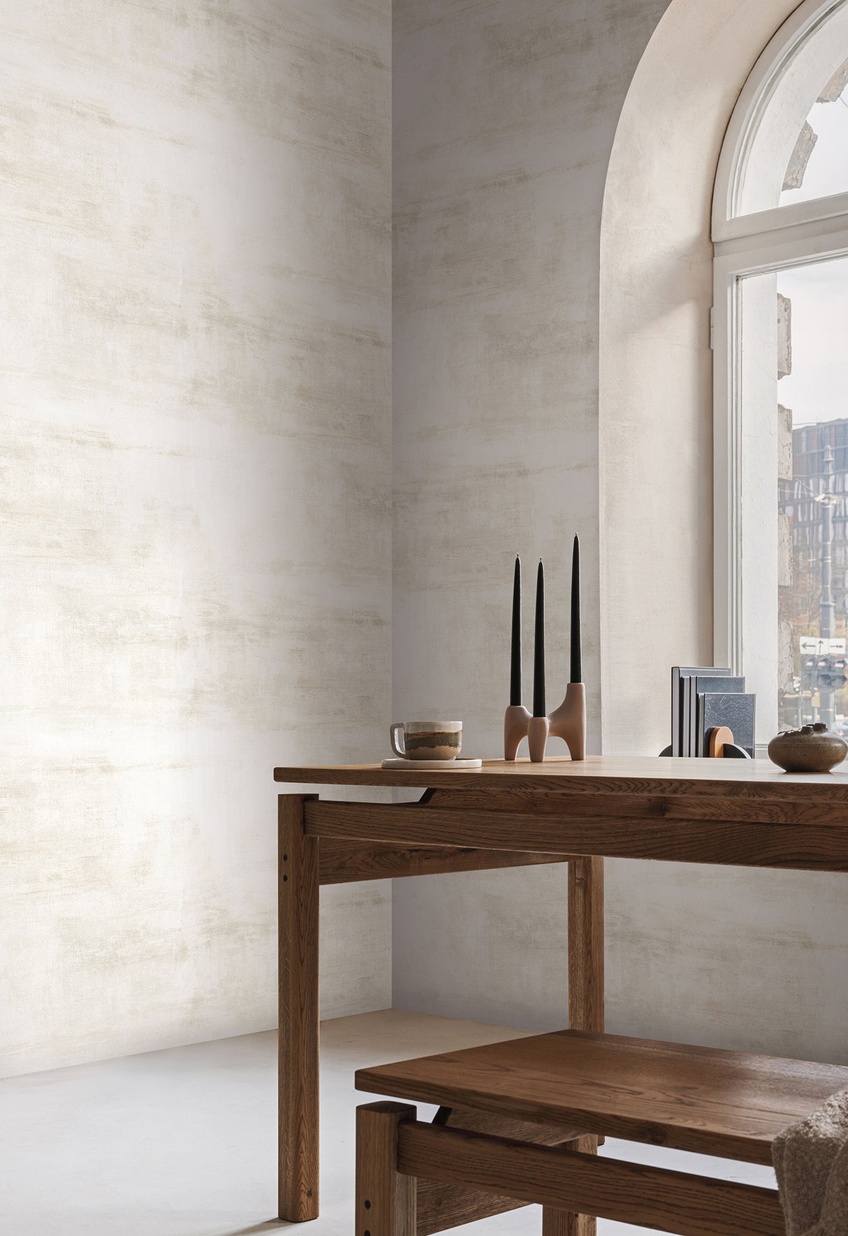 York CC1225 Salt Flats Off White Wallpaper