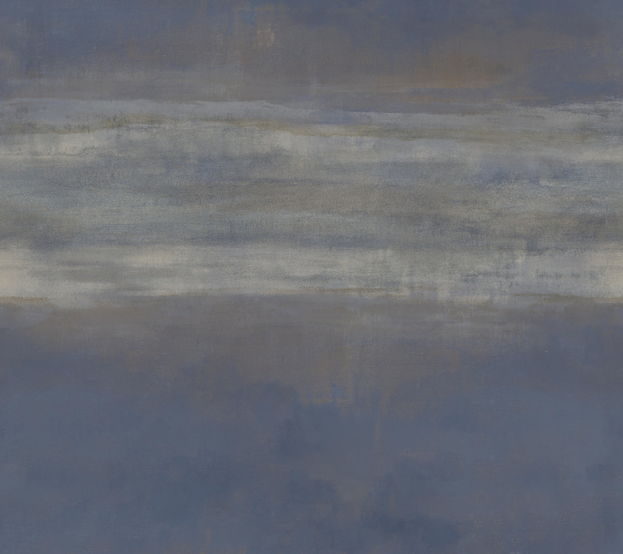 York CC1255 Serene Reflection Navy Wallpaper