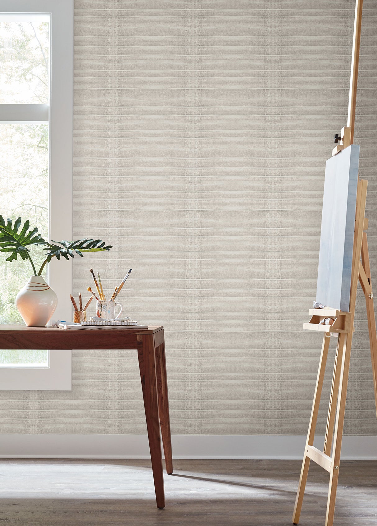 York CC1264 Grey Stone Brown Wallpaper