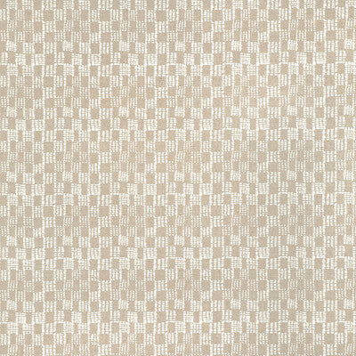CAROLINE CECIL TEXTILES CCF-2303.161.0 BECK WHITE/NATURAL Fabric - ORIGINS