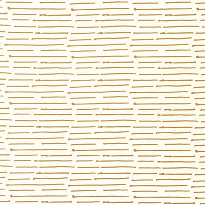 CAROLINE CECIL TEXTILES CCF-2322.6.0 INK STRIPE COGNAC/OYSTER Fabric - ORIGINS