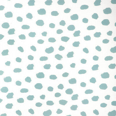 CAROLINE CECIL TEXTILES CCF-2334.1615.0 PAINT DOT DENIM/OYSTER Fabric - ORIGINS