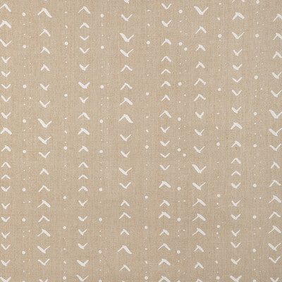 CAROLINE CECIL TEXTILES CCF-2342.1601.0 TITIK WHITE/NATURAL Fabric - ORIGINS
