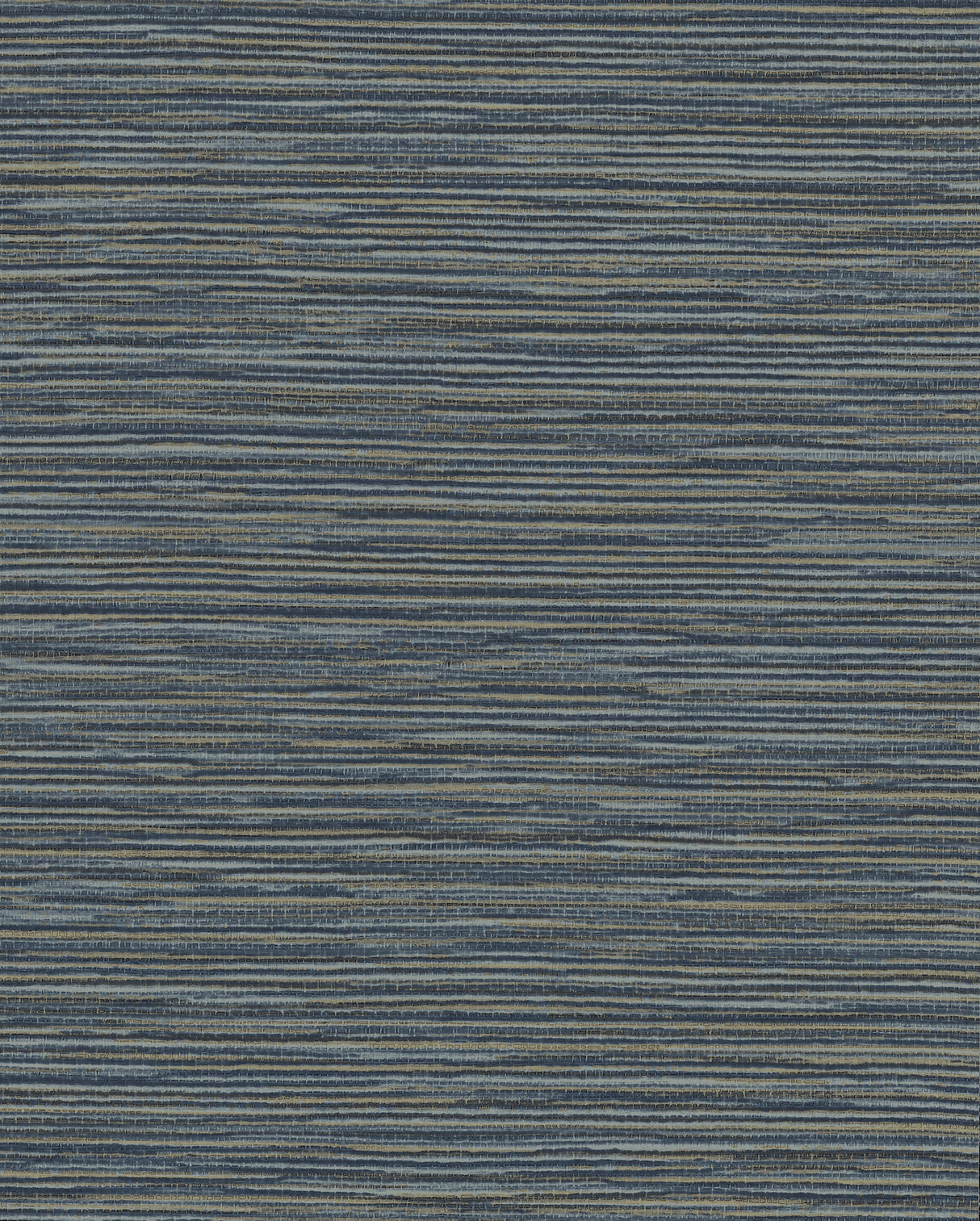 York CD1040N Ramie Weave Grasscloth Dark Blue Metallic Wallpaper