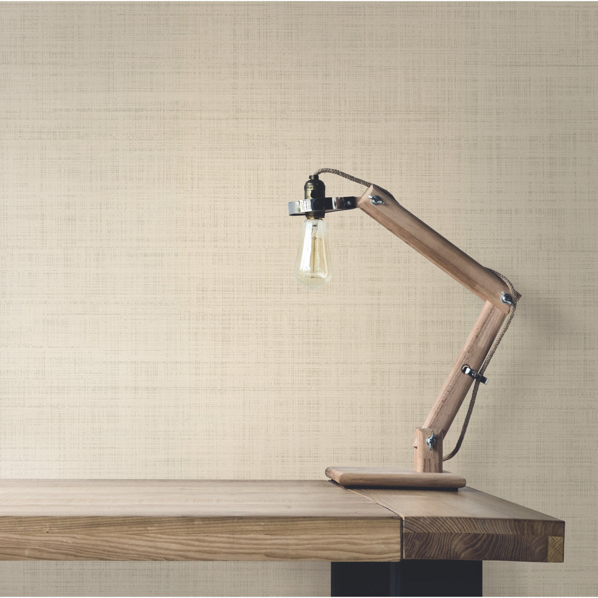 York CD1041N Spun Silk Beige Wallpaper