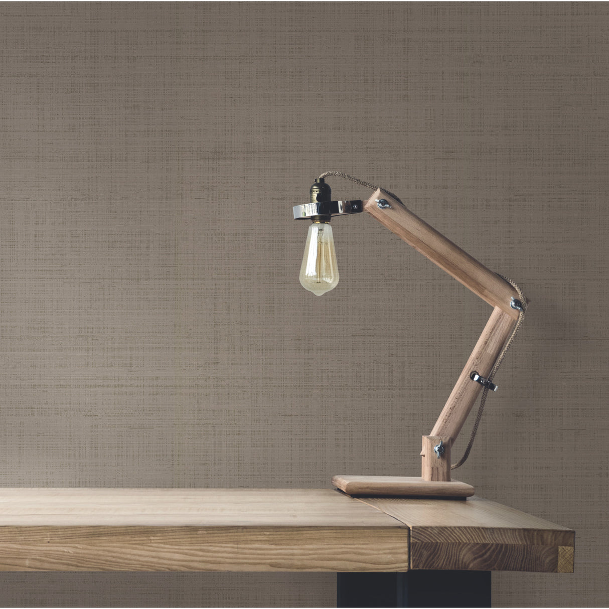 York CD1043N Spun Silk Dark Grey Wallpaper