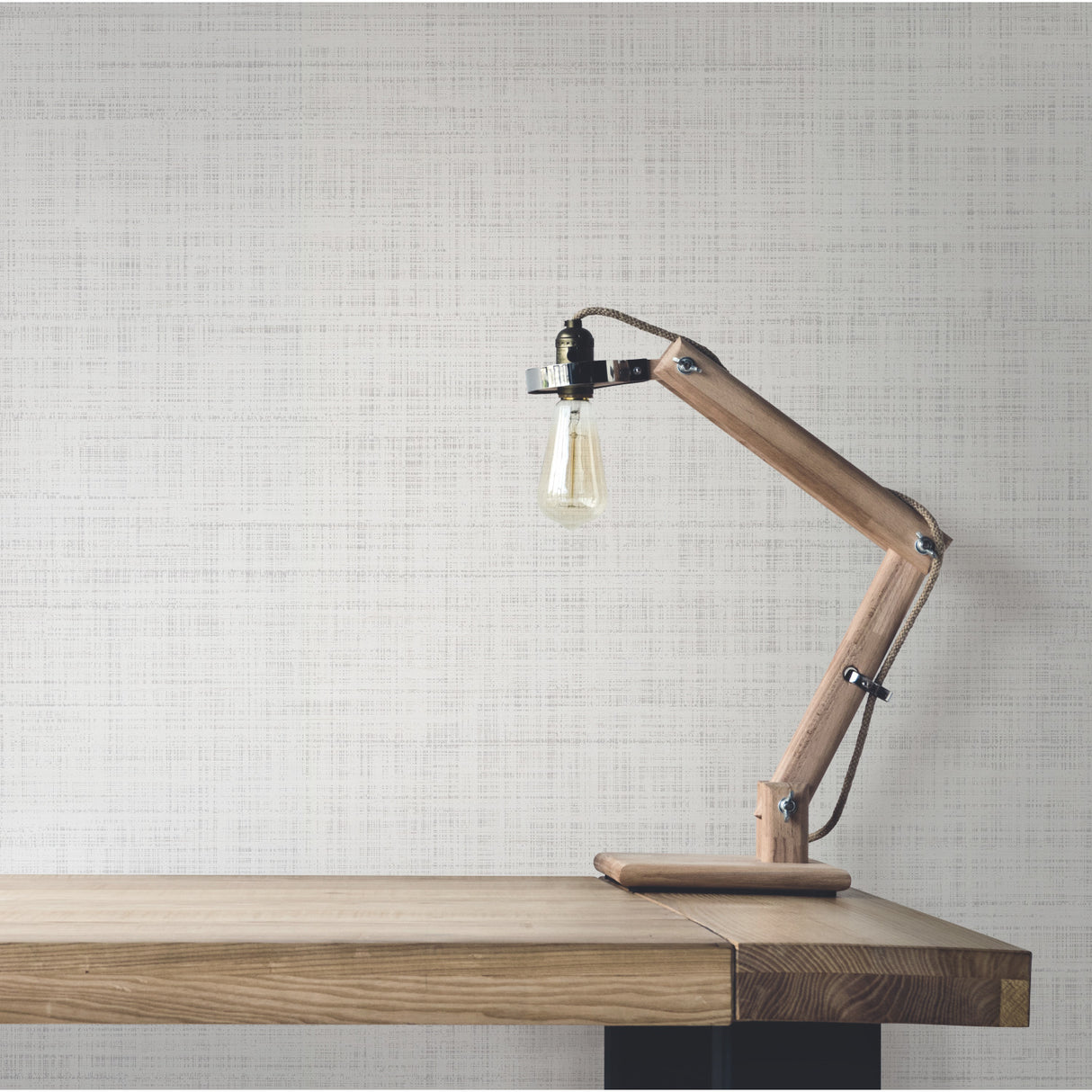 York CD1044N Spun Silk Light Grey Wallpaper