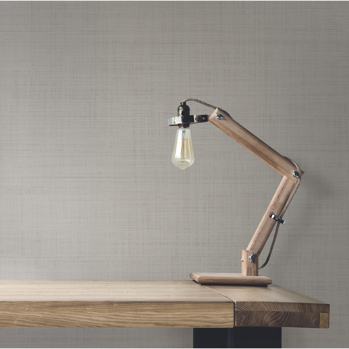 York CD1045N Spun Silk Grey Metallic Wallpaper