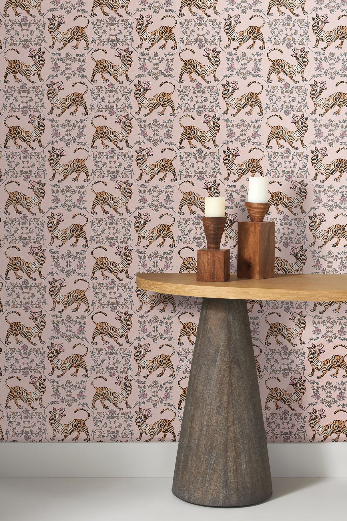 York CH1420 Ferrandi Light Pink Wallpaper