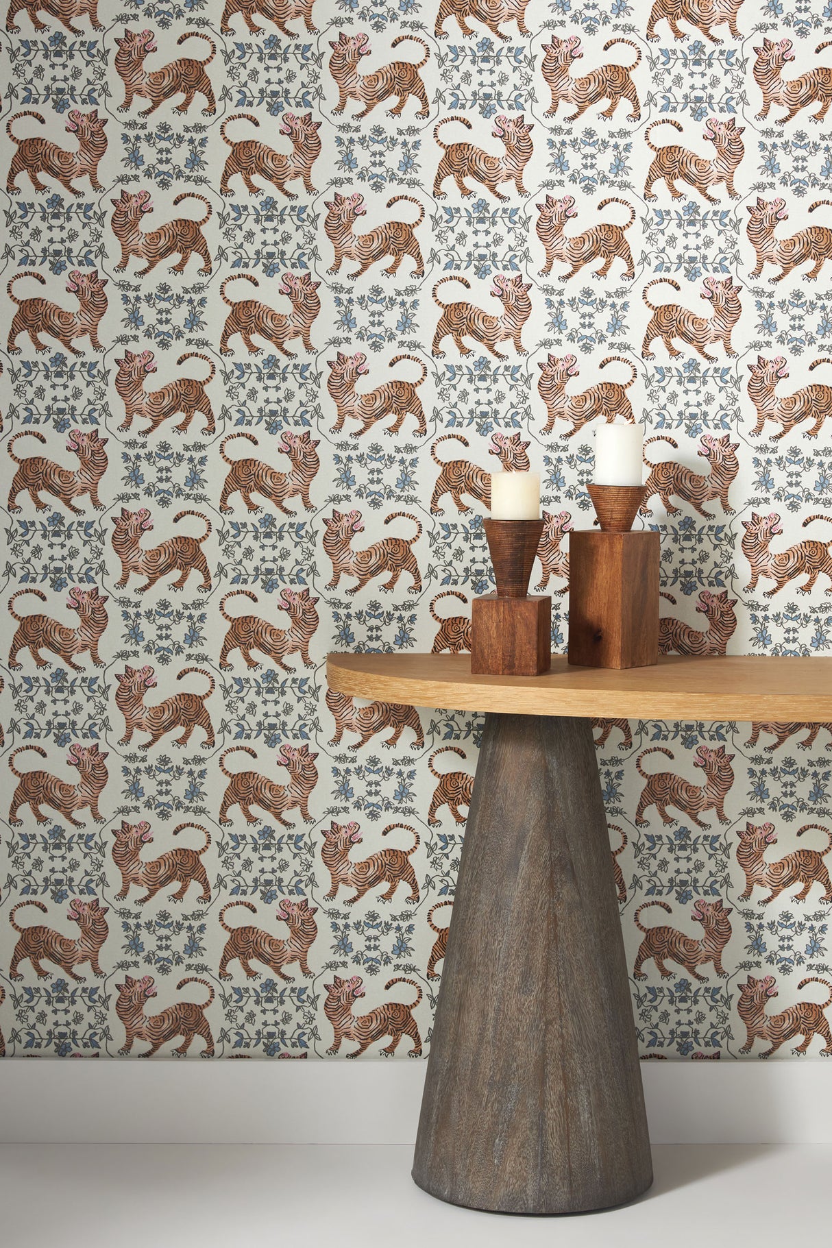 York CH1421 Ferrandi Blue Wallpaper