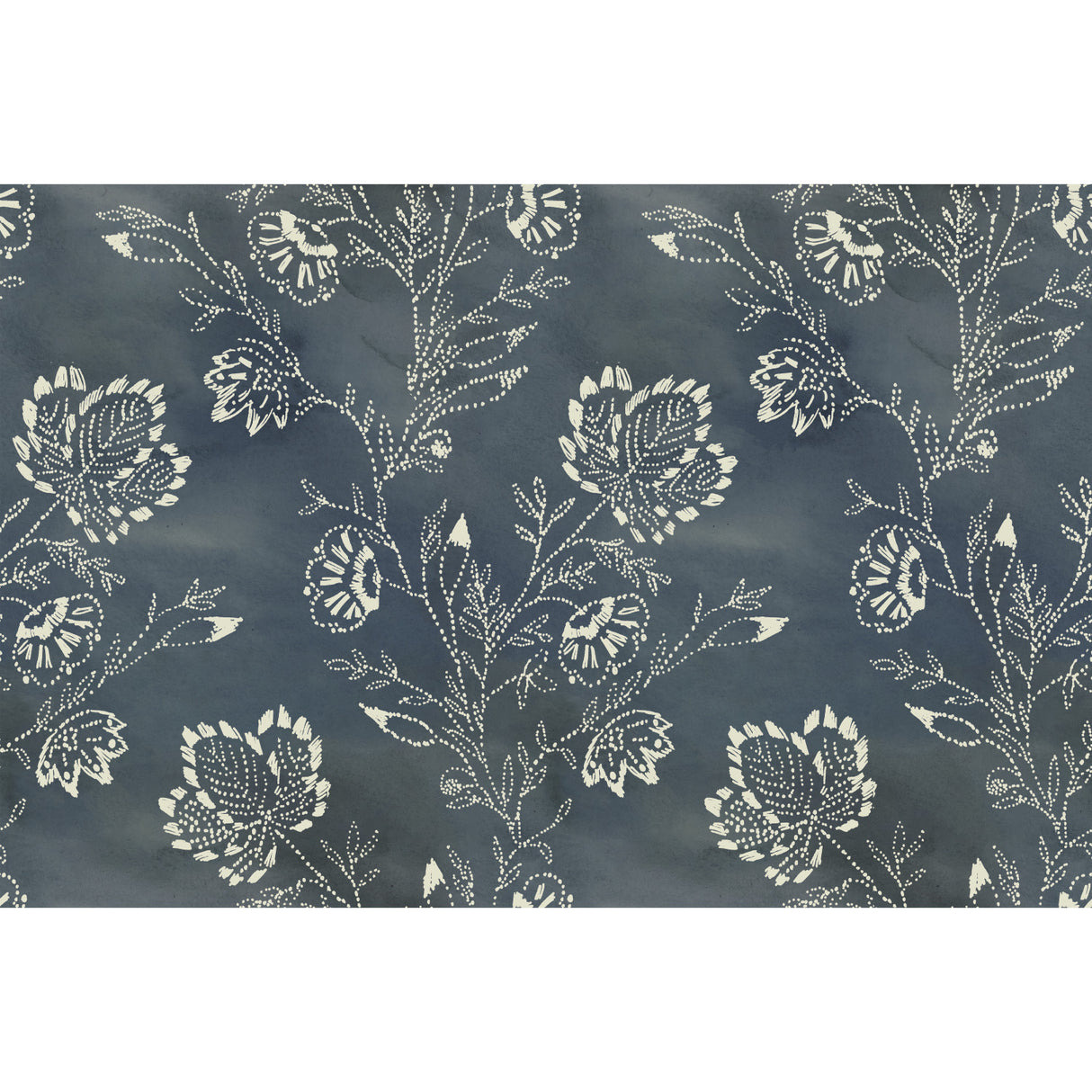 York CH1426 Barbier Blue Wallpaper