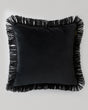 MindtheGap CHARCOAL Velvet Cushion - Contemporary Wallpaper Collection 2025