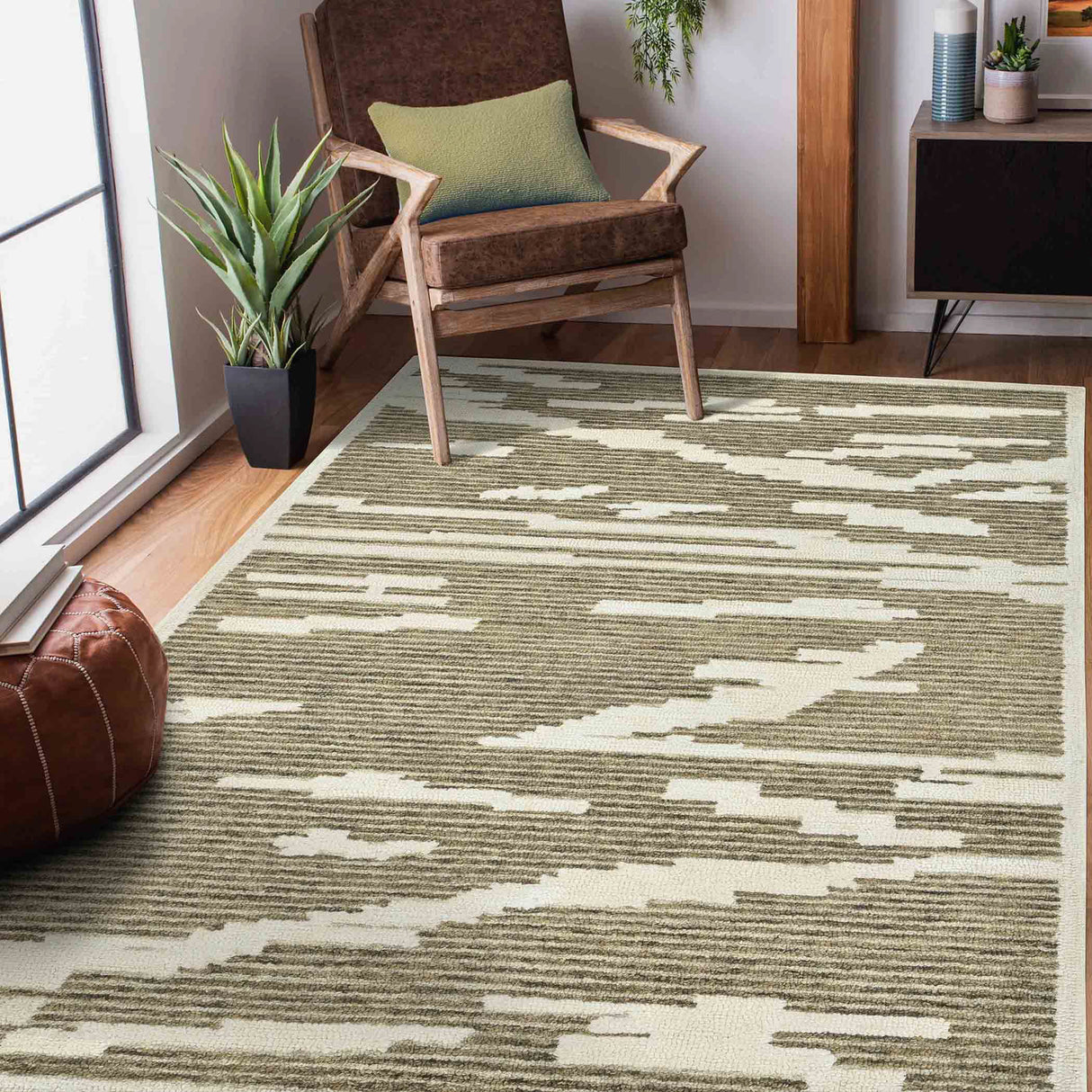 Amer Rugs CHI-1 Chicago Modern Geometric Area Rug
