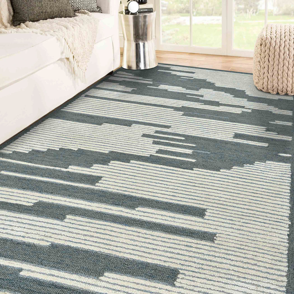 Amer Rugs CHI-3 Chicago Modern Geometric Area Rug