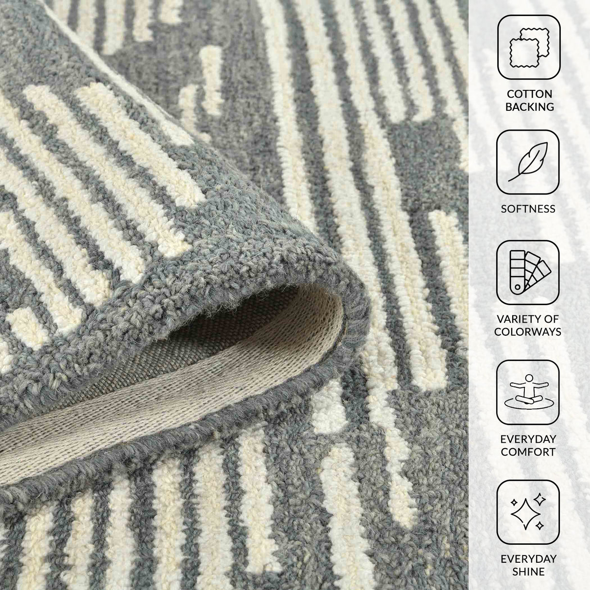 Amer Rugs CHI-5 Chicago Modern Geometric Area Rug