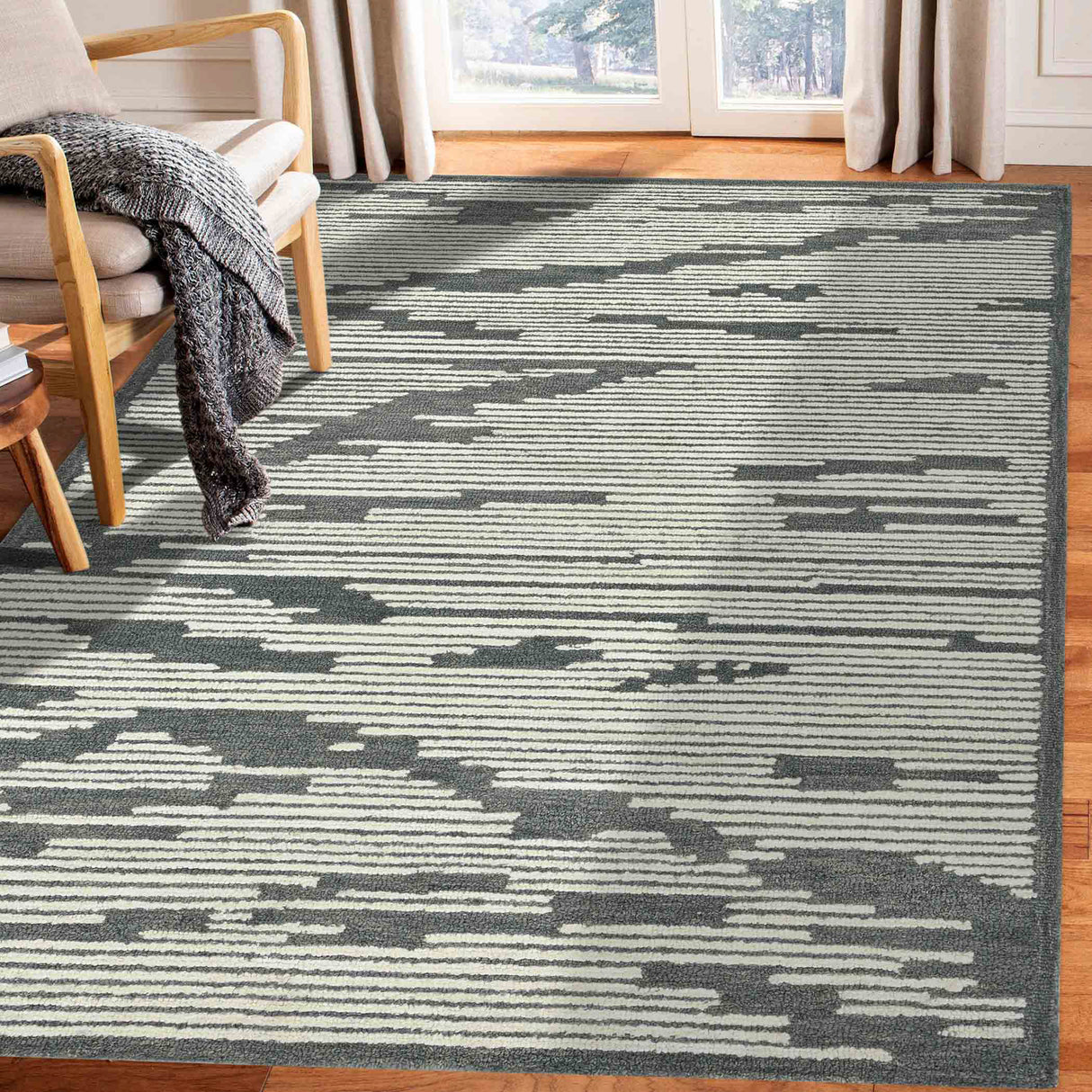 Amer Rugs CHI-5 Chicago Modern Geometric Area Rug