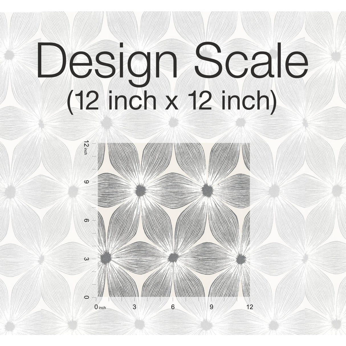 York CI2302 Everlasting White & Silver Wallpaper