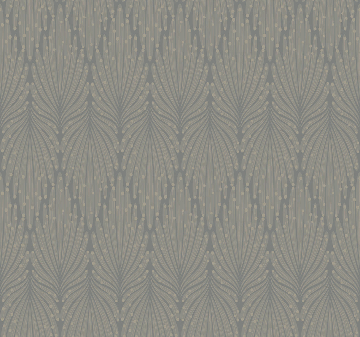 York CI2365 Café Society Dark Grey Wallpaper