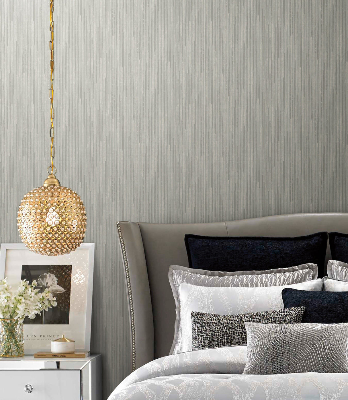 York CI2401 Bargello Neutral Wallpaper