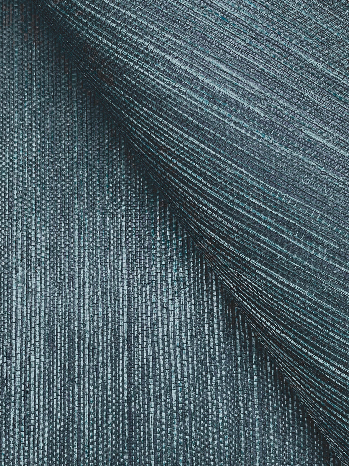 York CL1029NW Maguey Sisal Dark Teal Wallpaper