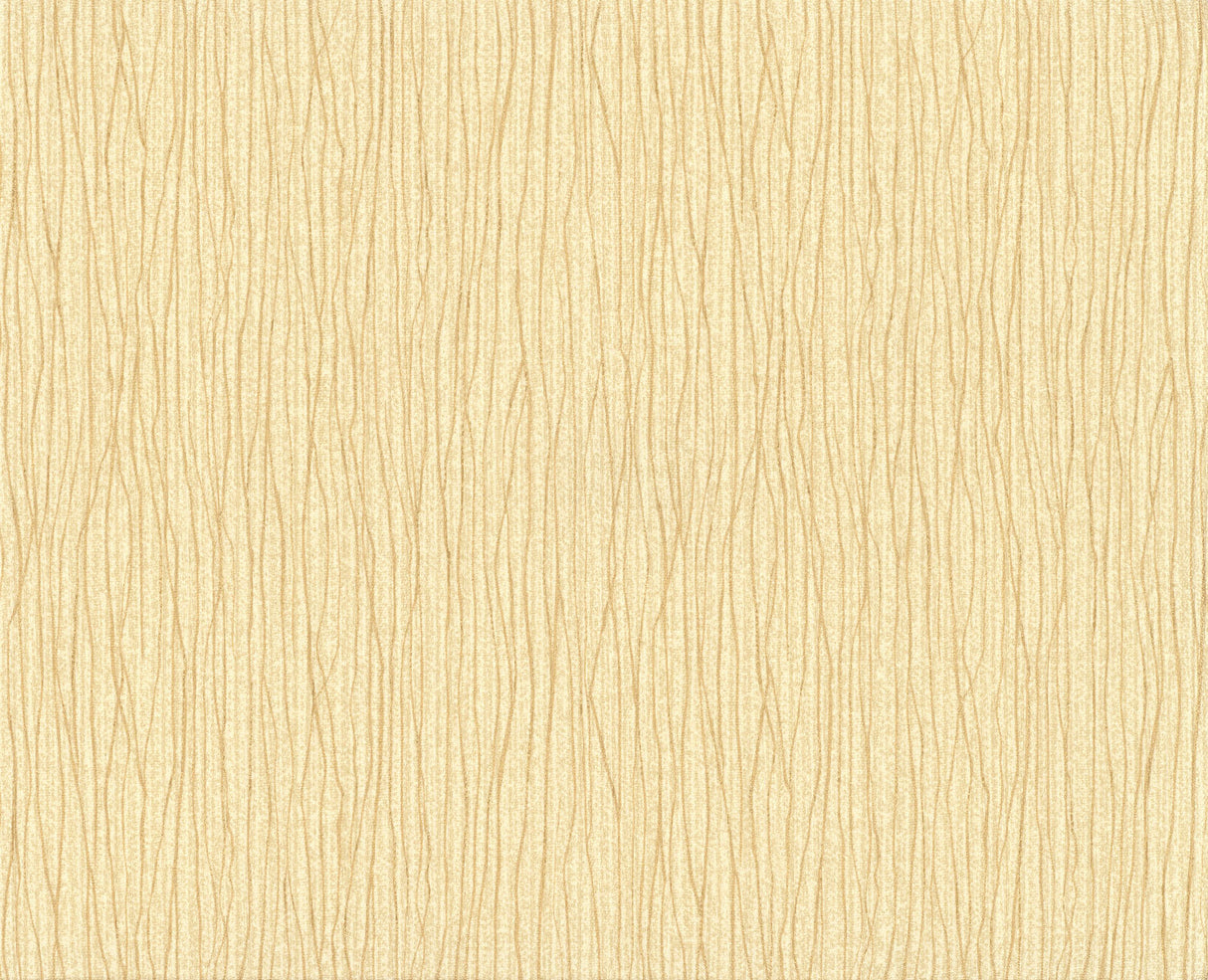 York CL1842 Vertical Strings Lemon Wallpaper