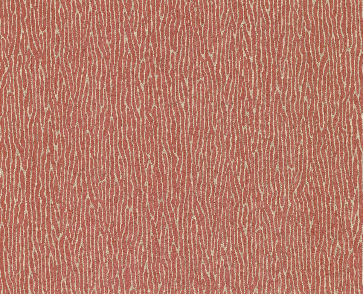 York CL1857 Vertical Weave Red Wallpaper