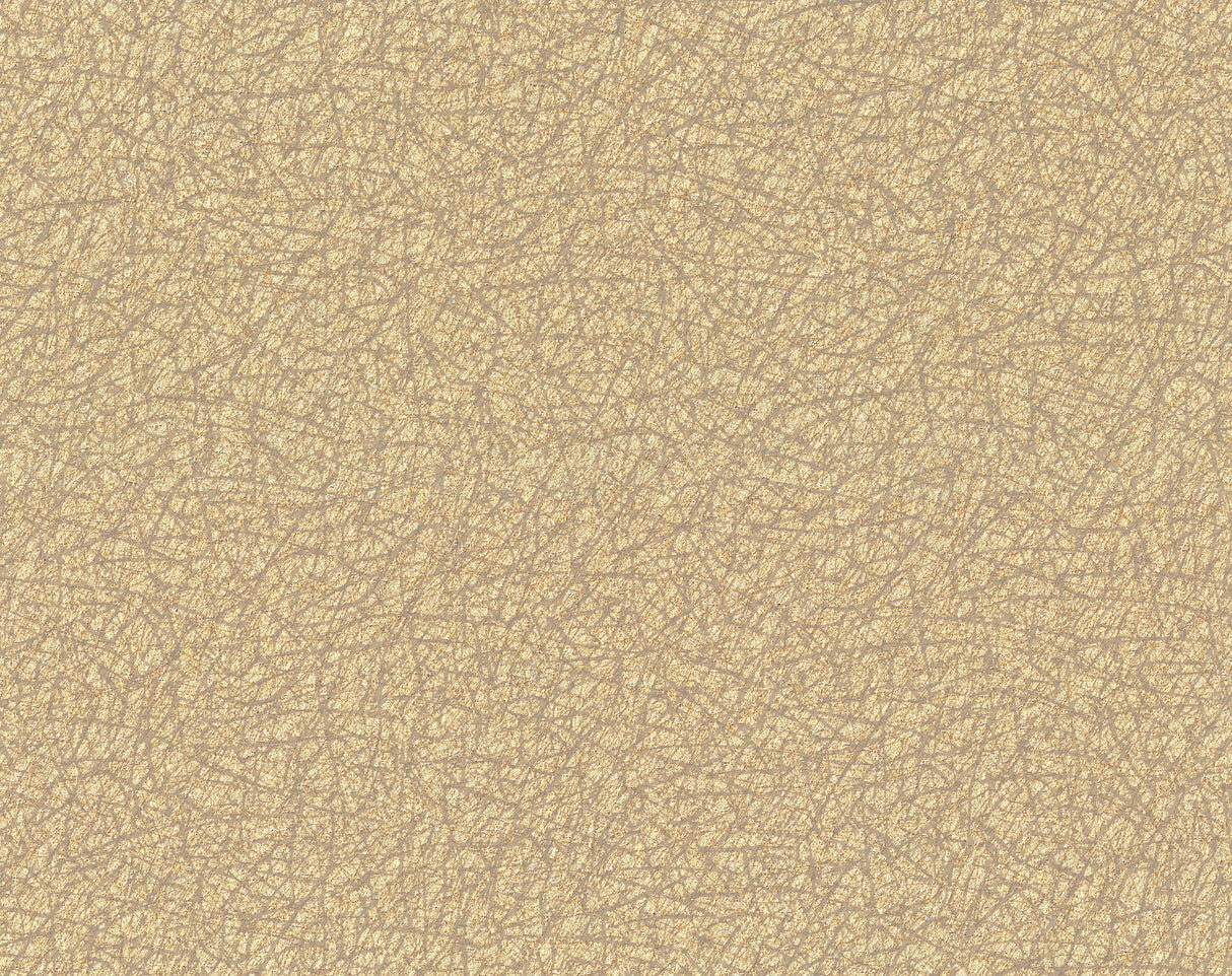 York CL1890 Tossed Fibers Gold Wallpaper