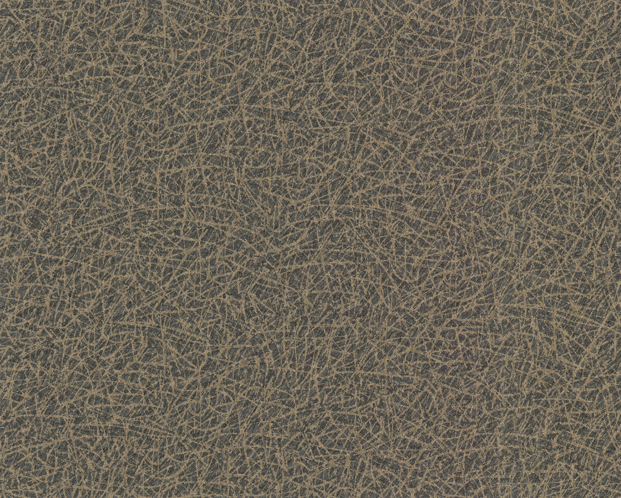 York CL1894 Tossed Fibers Charcoal Wallpaper